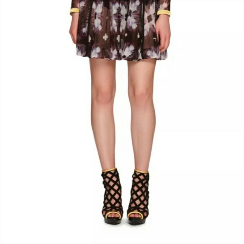 Burberry 💐 Host Pick Edenside Peep Toe Ankle Boot